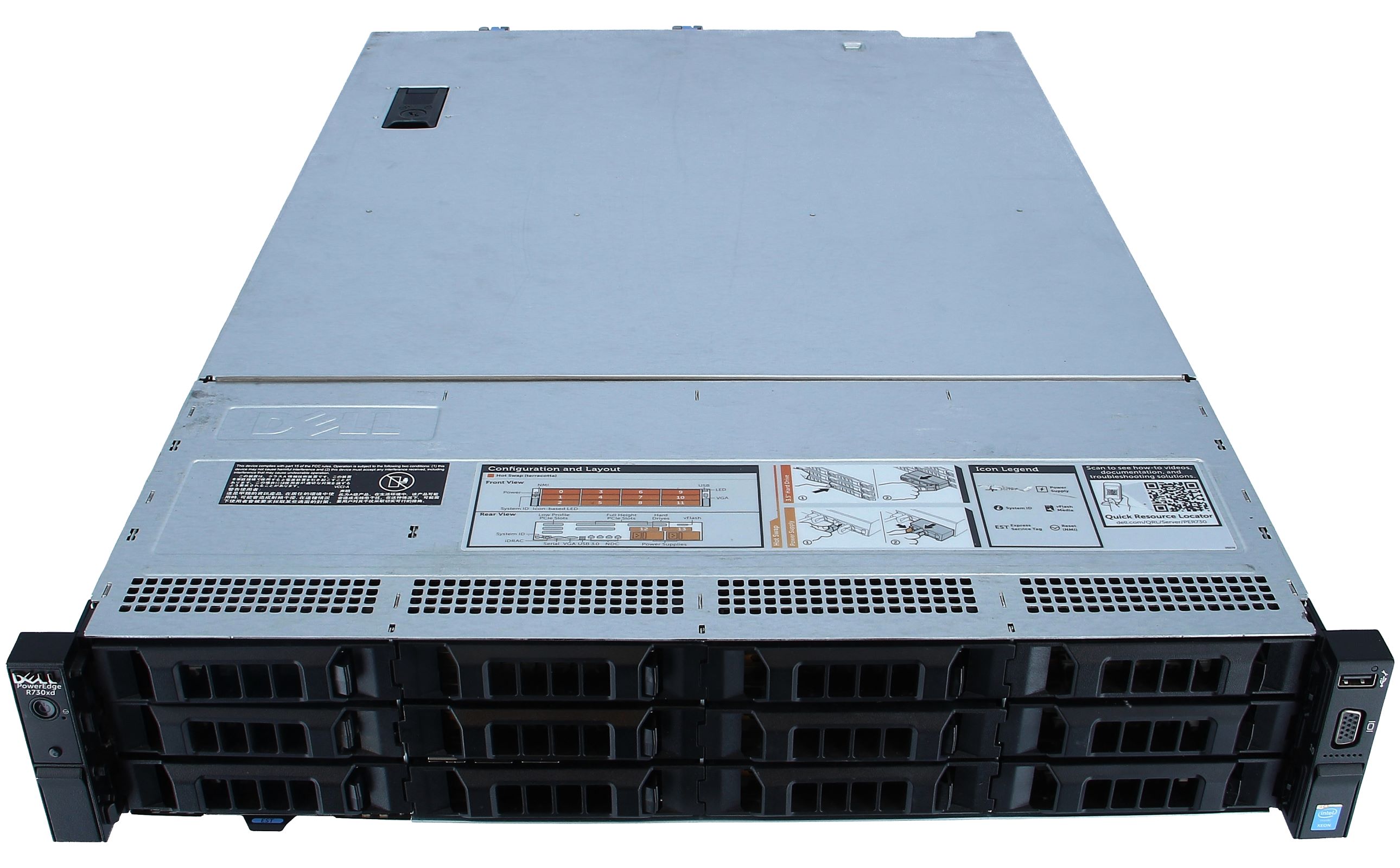 サーバー DELL PowerEdge R730 Amazon.com: Dell PowerEdge R730 Server 2X E5-2680v3 2.50Ghz