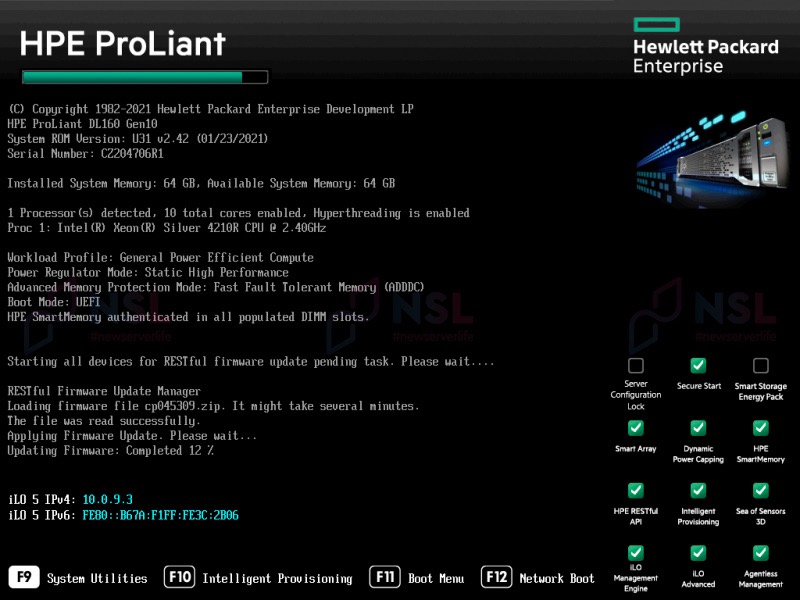 HPE ProLiant DL160 Gen10 review: universal entry-level server for the SMB segment