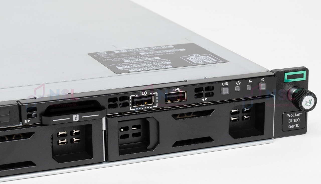 HPE ProLiant DL160 Gen10 review: universal entry-level server for the SMB segment