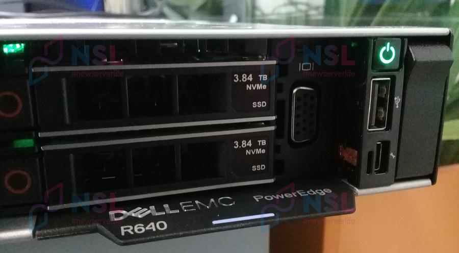 Dell PowerEdge R640 - RAID setup from NVMe drives